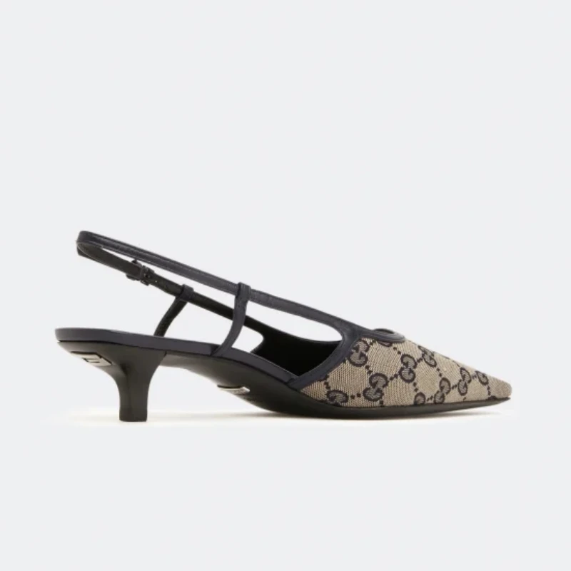GUCCI GG Slingback Pump  1