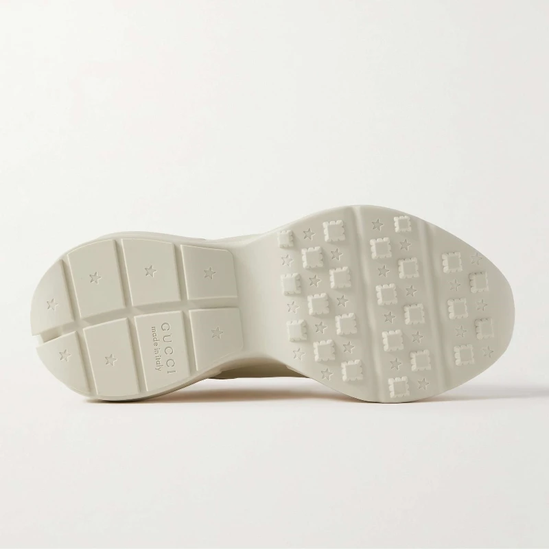 Gucci Men's Natural Interlocking G Rhyton Sneaker  1