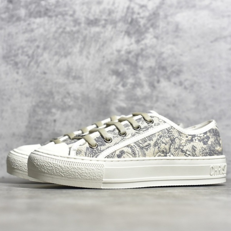 Dior Embroidered White Sneaker  1