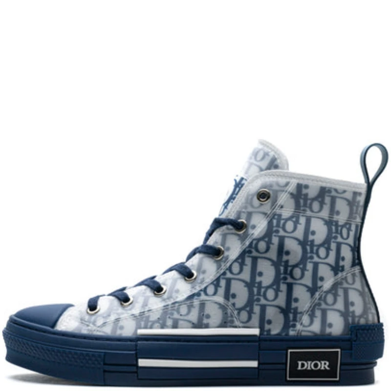 DIOR B23 HIGH WHITE BLUE  1