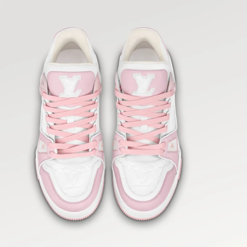 Louis Vuitton Trainer Pink Rose