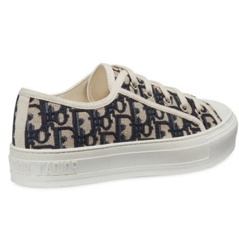Dior Embroidered White Sneaker  1