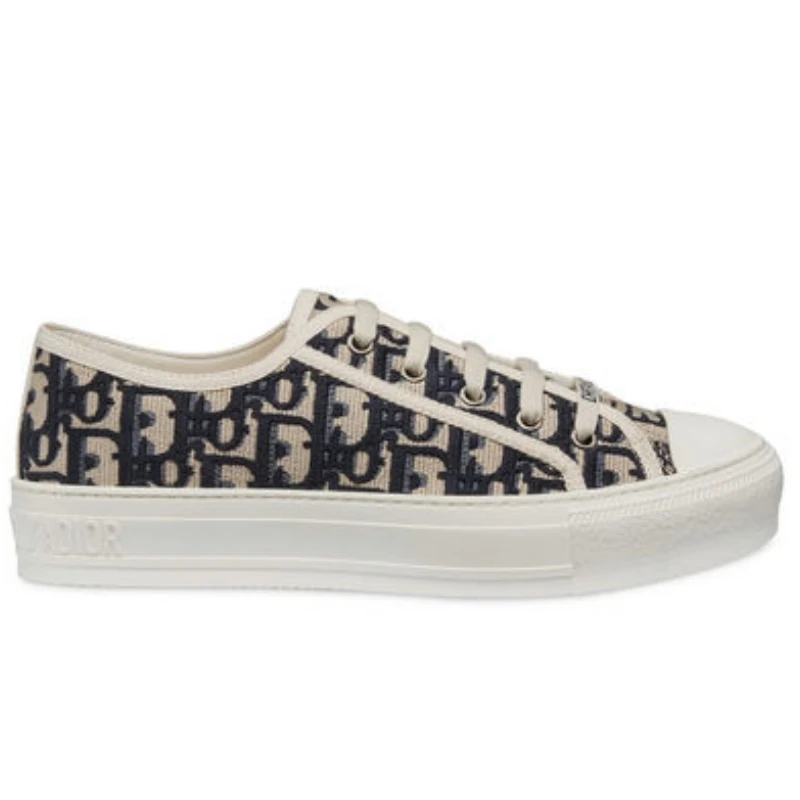Dior Embroidered White Sneaker  1