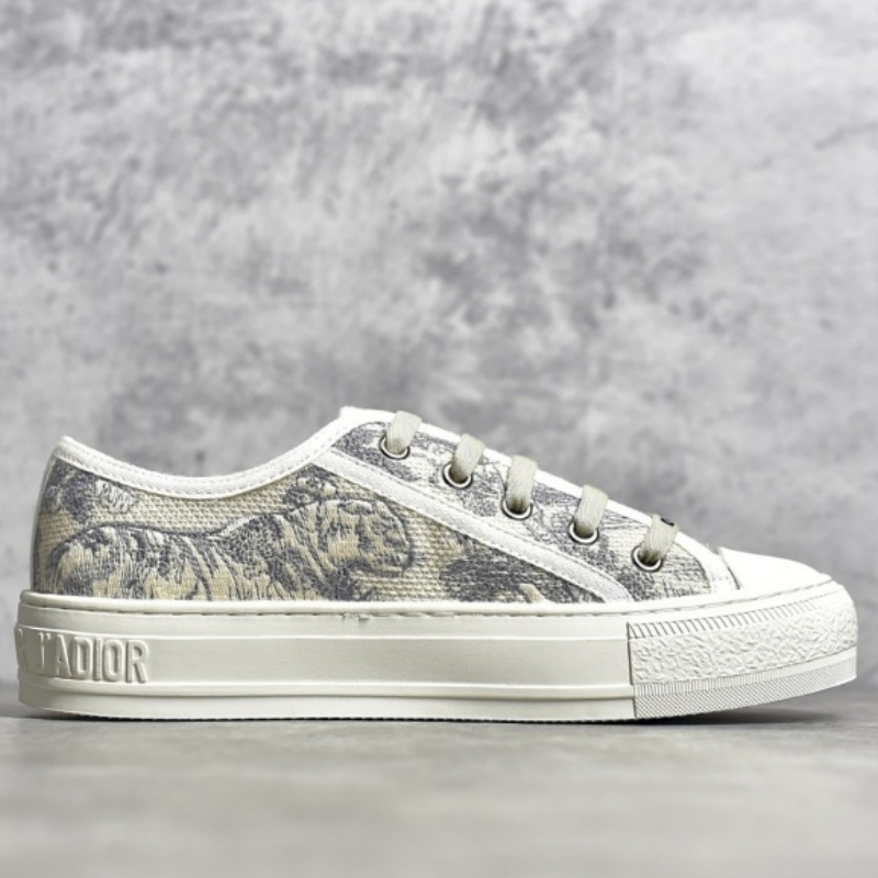 Dior Embroidered White Sneaker  1