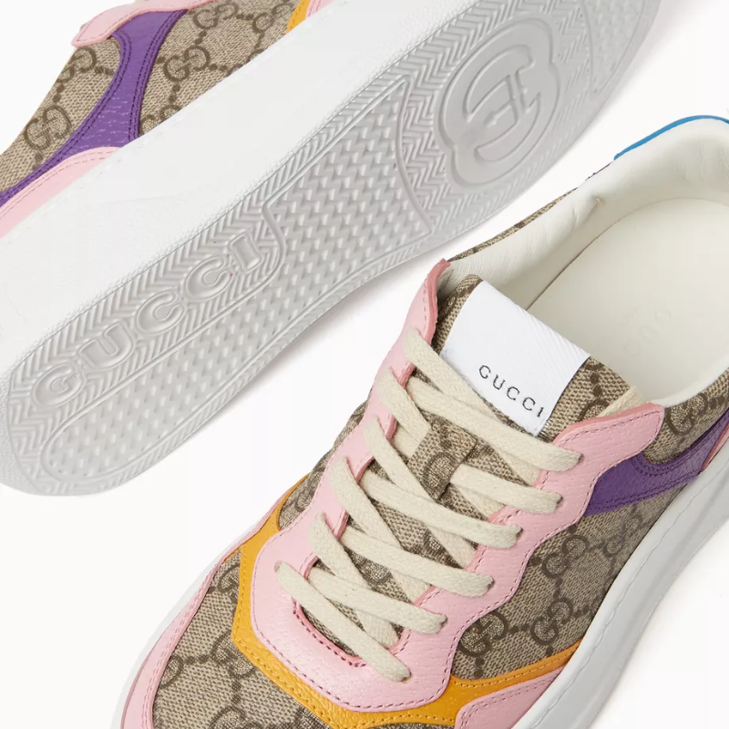 Gucci GG Lace-Up Sneakers  1