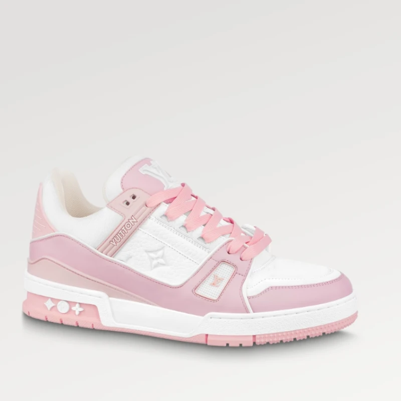 Louis Vuitton Trainer Pink Rose