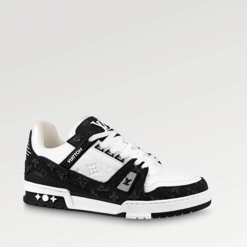 Louis Vuitton LV Trainer White Black