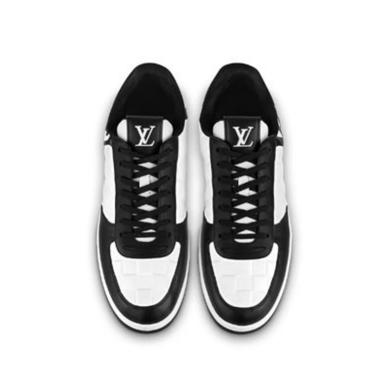 23SS◆Louis Vuitton◆Damier Rivoli Sneakers Logo Men's  1