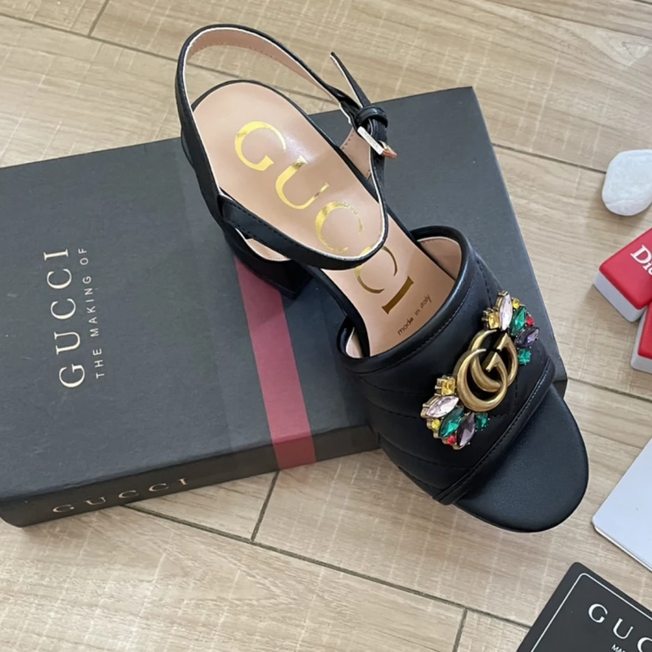 Gucci Double G Sandals For Women  1