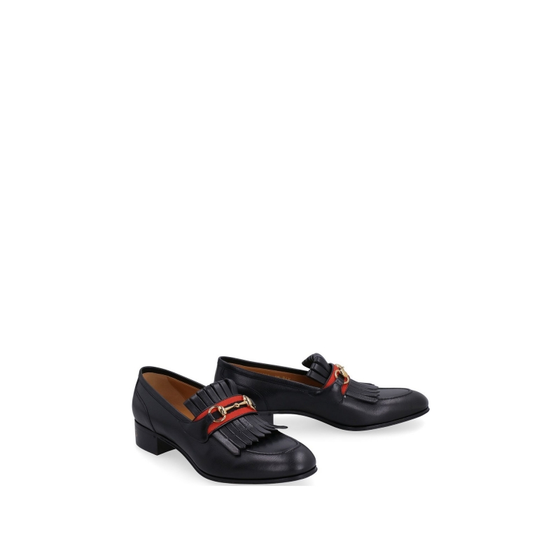 Gucci Gucci Horsebit-Detail Slip-On Loafers