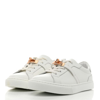 Calfskin Day Sneakers  White