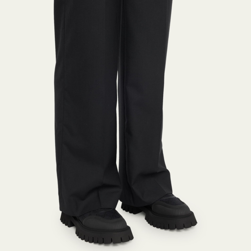 Canvas Monogram Chelsea Booties