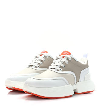 Calfskin Womens Giga Sneakers  Multicolor White Gomma