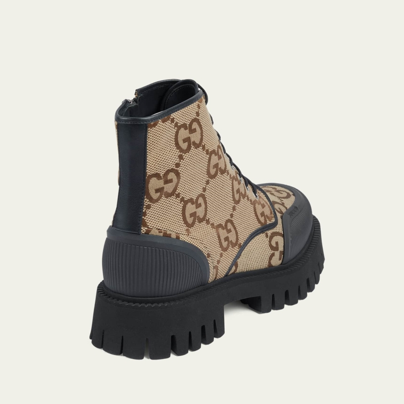 Men's Novo Maxi GG Lug Sole Lace-Up Boots