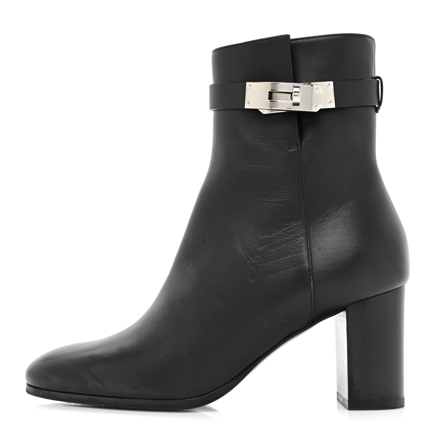 Calfskin Saint Germain Ankle Boots 36.5 Black