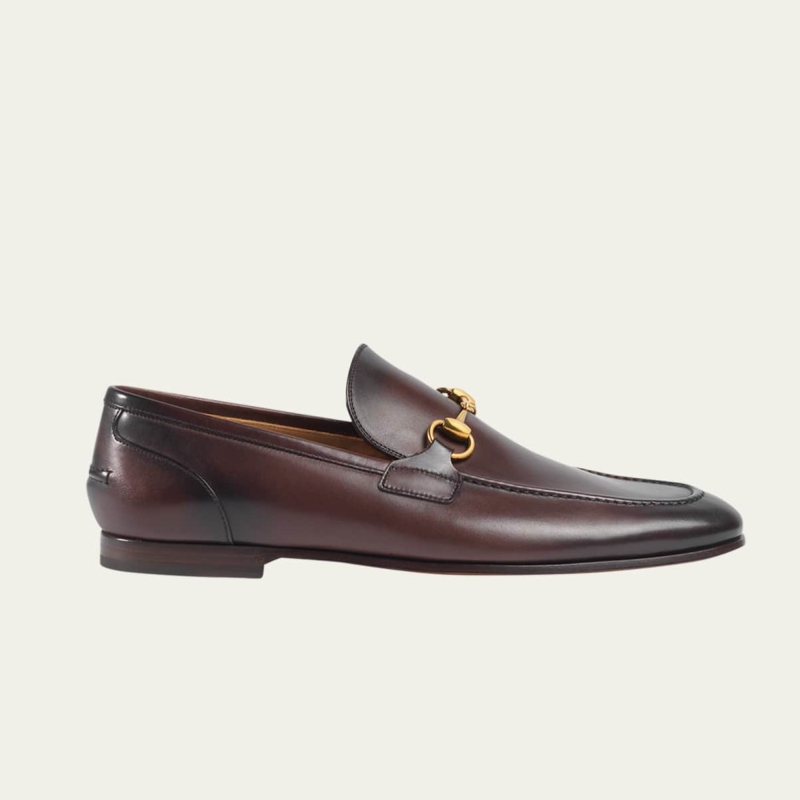 GUCCI Men's Jordaan Leather Loafer
