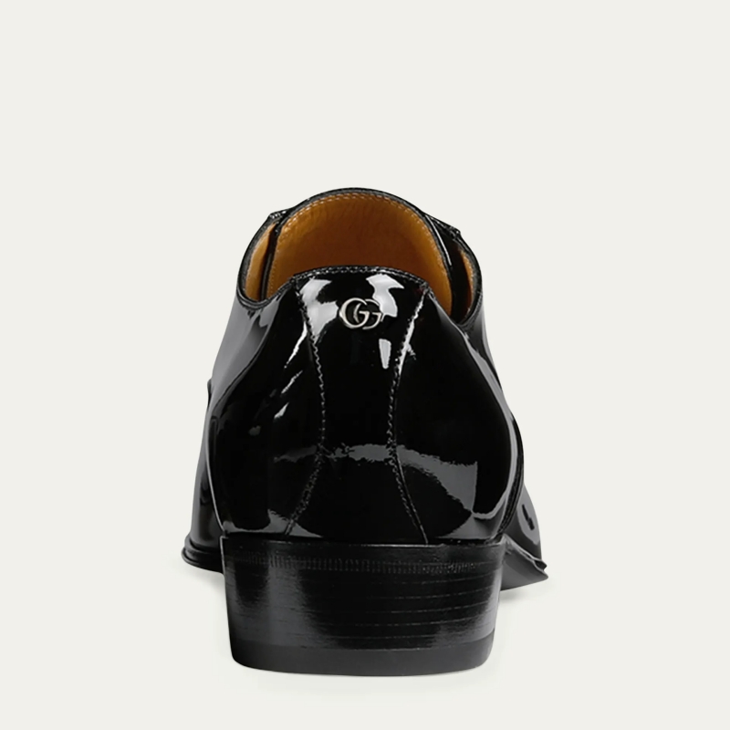 Men's Worsh Patent Leather Oxfords