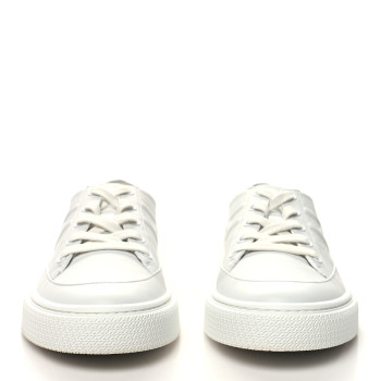 Calfskin Womens Deep Sneakers  White