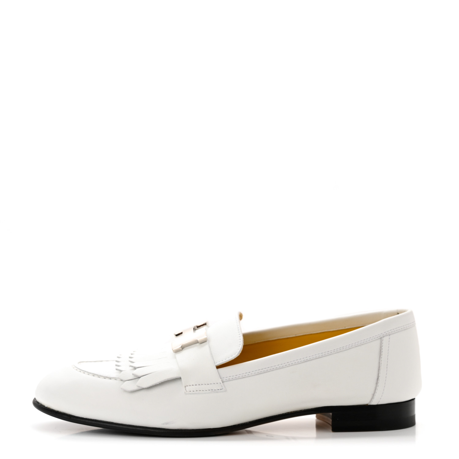 Calfskin Womens Royal Loafers  White