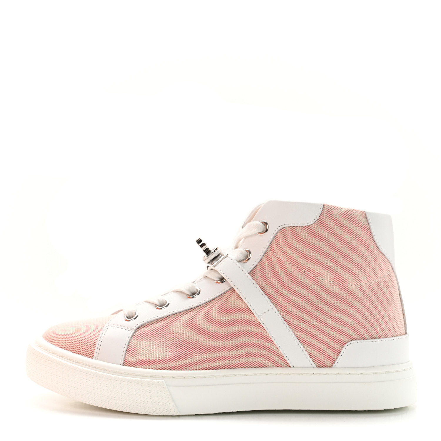 Canvas Calfskin Daydream Sneakers Framboise White