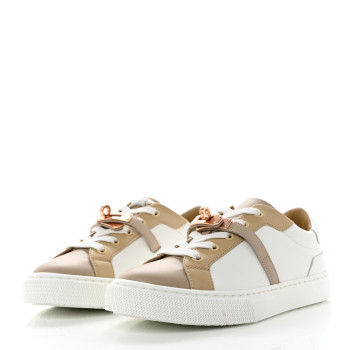 Calfskin Womens Day Sneakers Multicolor White