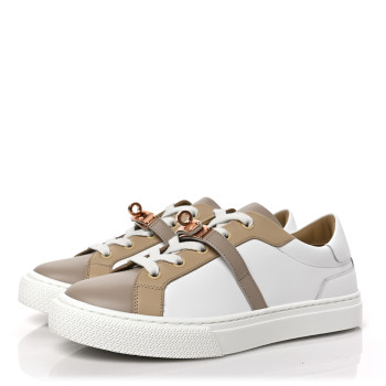 Calfskin Day Sneakers  Multicolor White