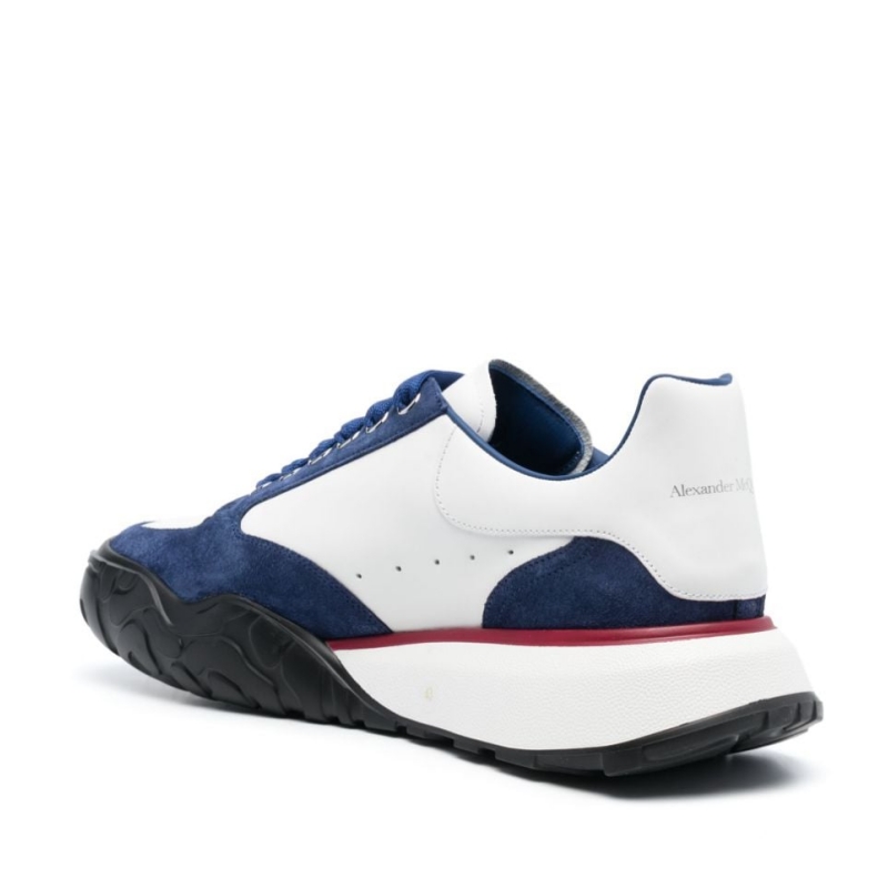 Alexander McQueen panelled leather sneakers