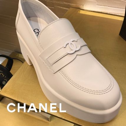 CHANEL | Casual Style Leather Elegant Style Logo