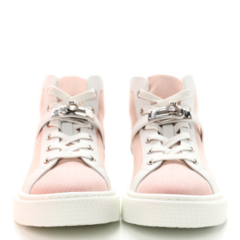 Canvas Calfskin Daydream Sneakers Framboise White