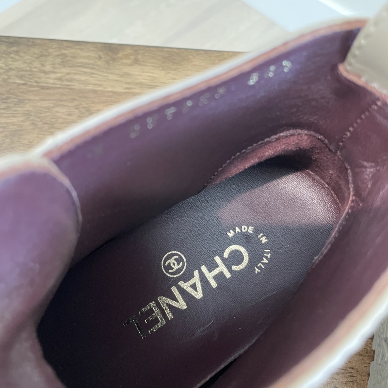 CHANEL | Lace-up boots