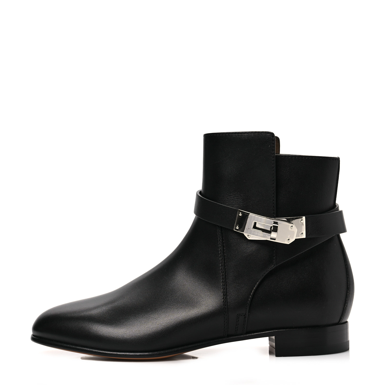 Calfskin Neo Low Boots Black