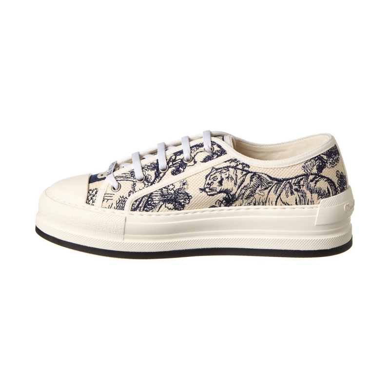 Walk'N'Dior Canvas Platform Sneaker