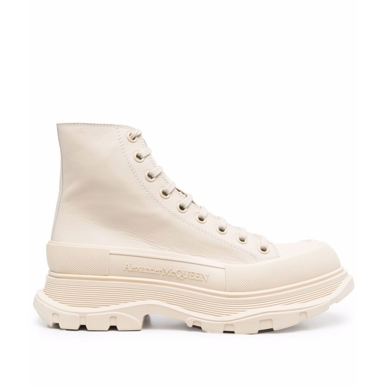 Alexander McQueen Tread Slick lace-up boots