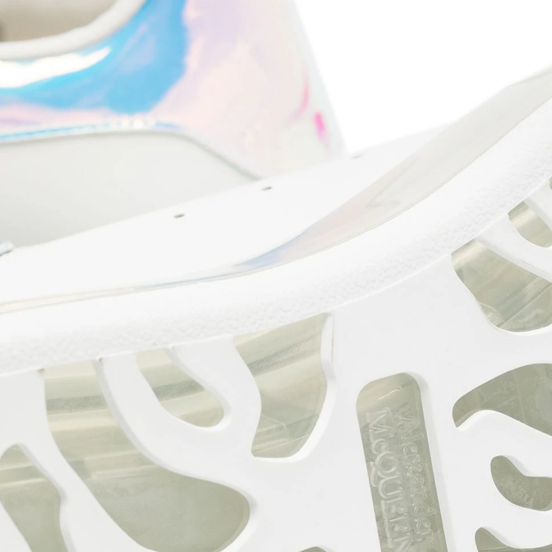 Alexander McQueen oversized two-tone sneakers