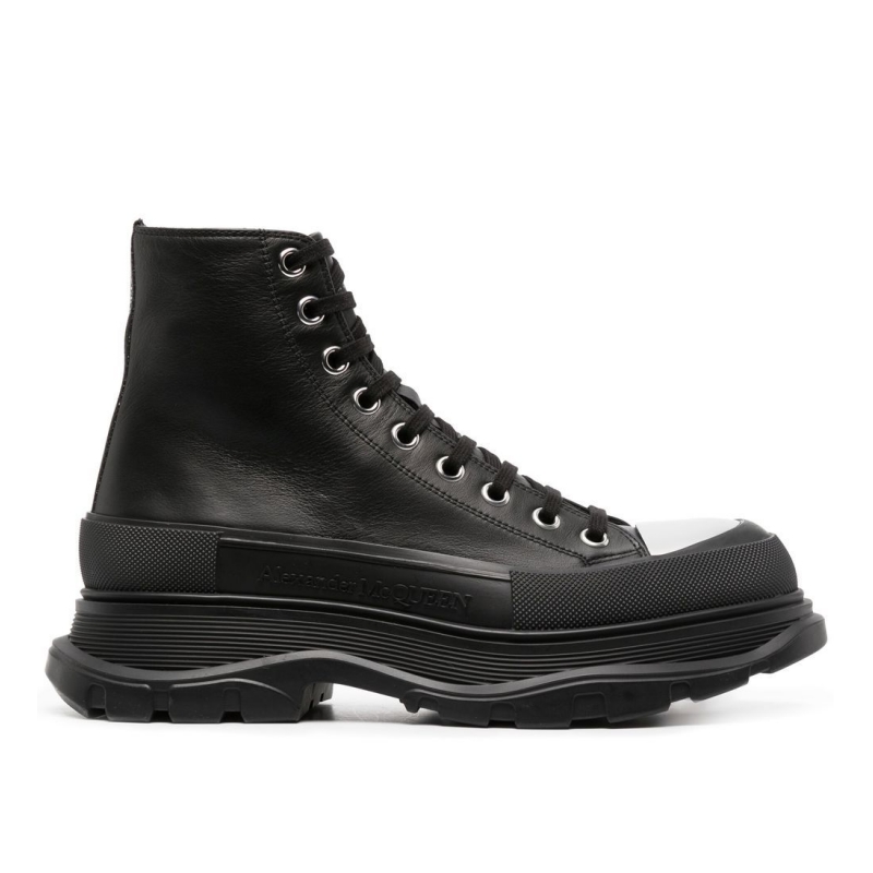 Alexander McQueen Tread Slick lace-up boots