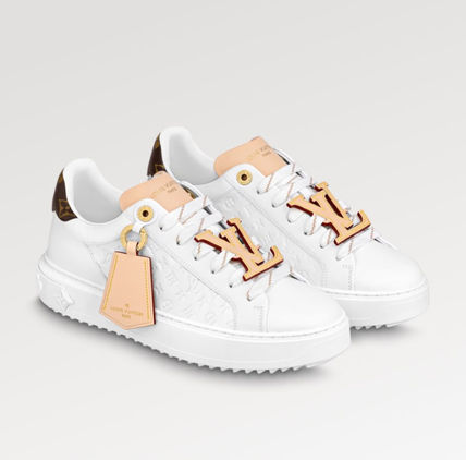 Louis Vuitton | Monogram Rubber Sole Casual Style Street Style Leather Logo