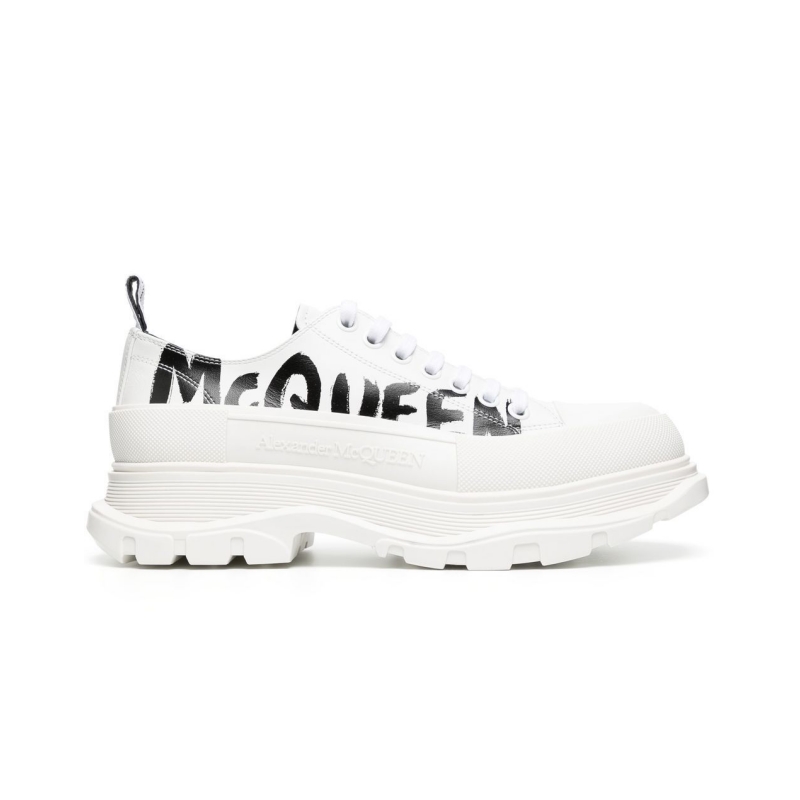 Alexander McQueen Tread Slick Graffiti-print sneakers