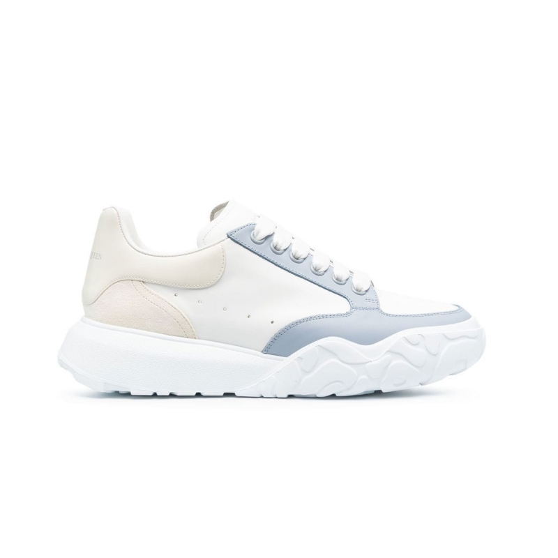 Alexander McQueen colour-block panelled sneakers