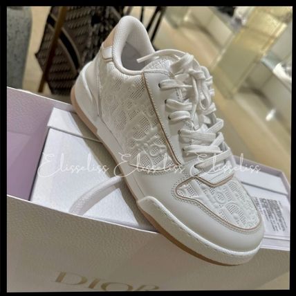 Christian Dior | Monogram Casual Style Unisex Street Style Leather