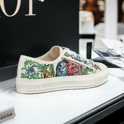 Christian Dior | Star Platform Plain Toe Casual Style Unisex