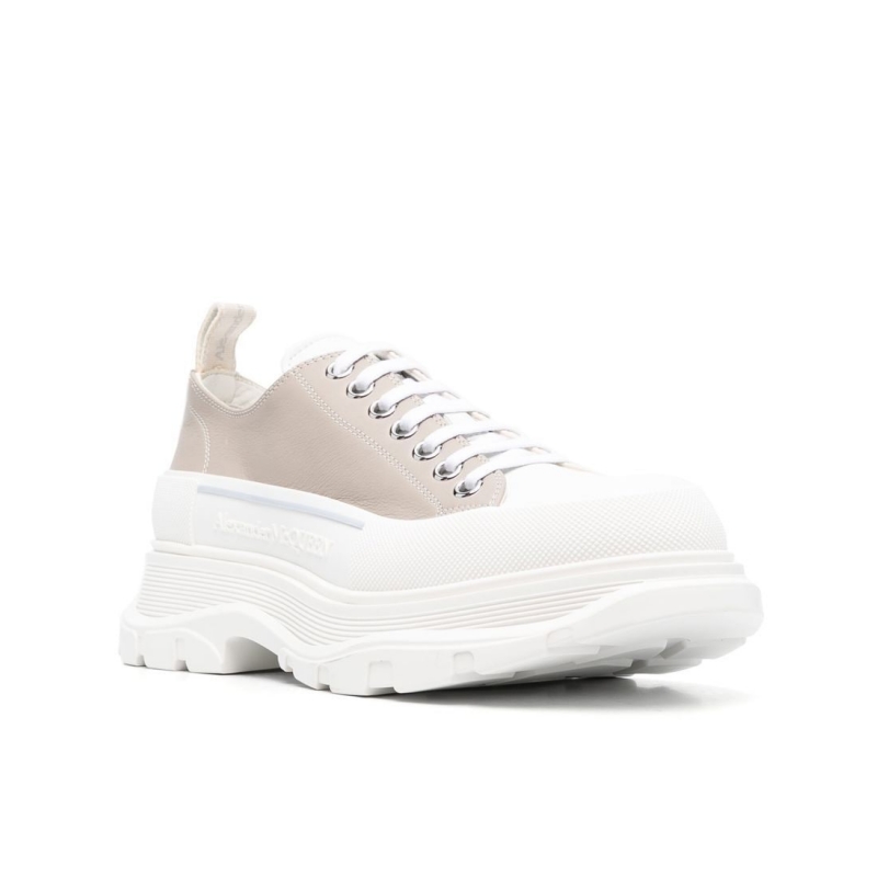 Alexander McQueen Tread slick lace-up sneakers