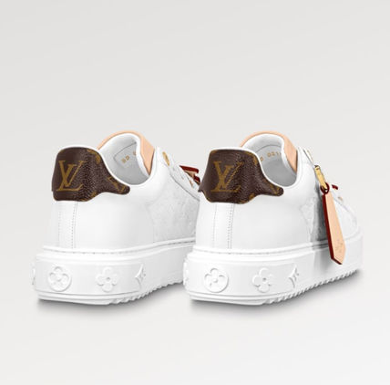 Louis Vuitton | Monogram Rubber Sole Casual Style Street Style Leather Logo