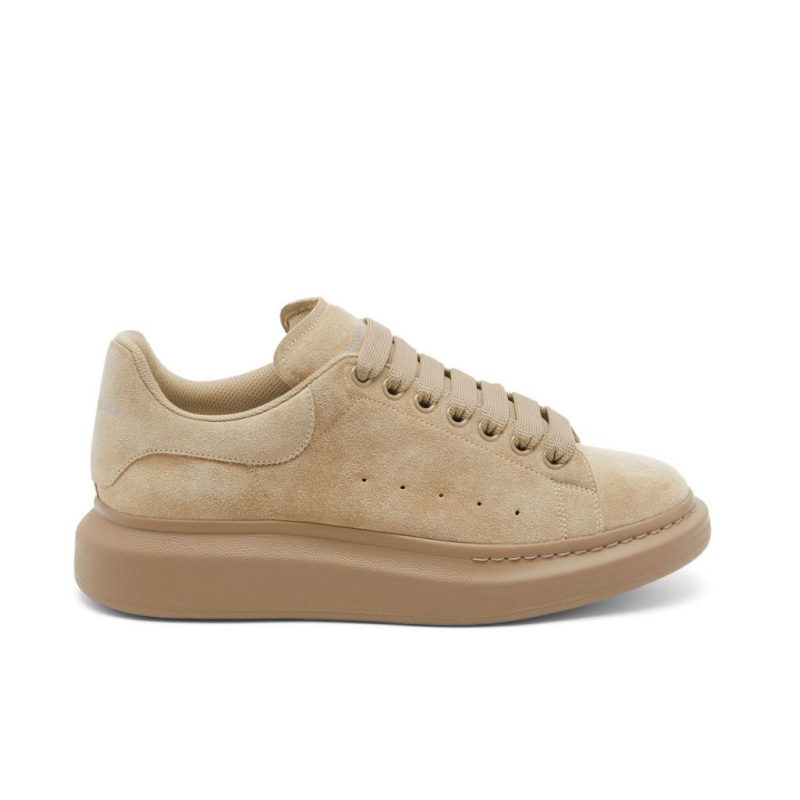 Alexander McQueen Oversized panelled suede sneakers
