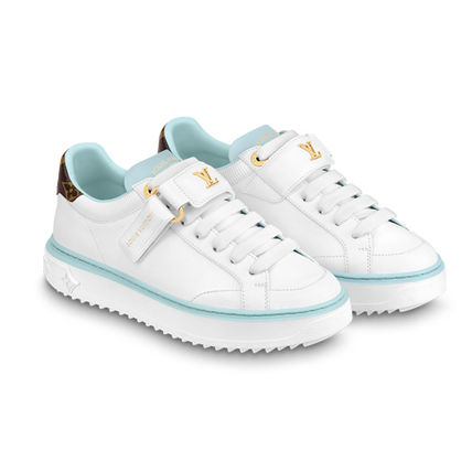 Louis Vuitton | Platform Casual Style Leather Elegant Style