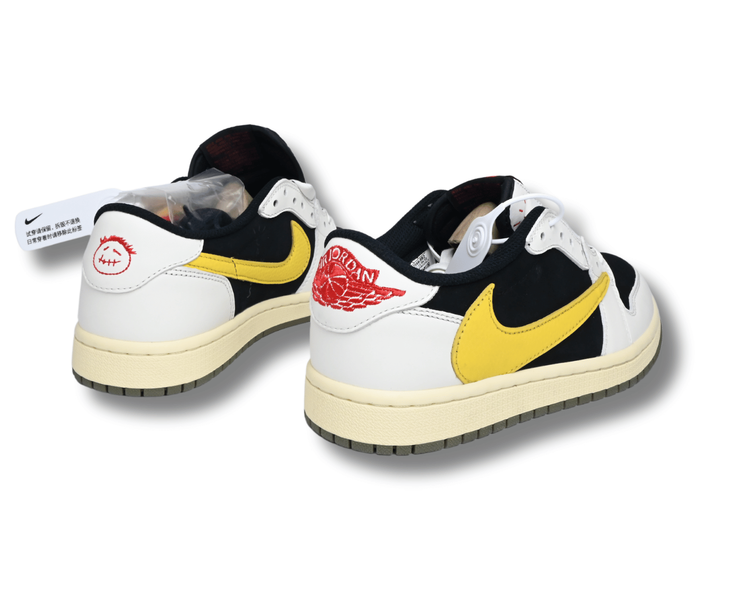 Travis Scott x Air Jordan 1 Yellow White