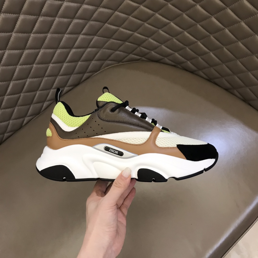 DIOR B22 Sneaker Ebony Green