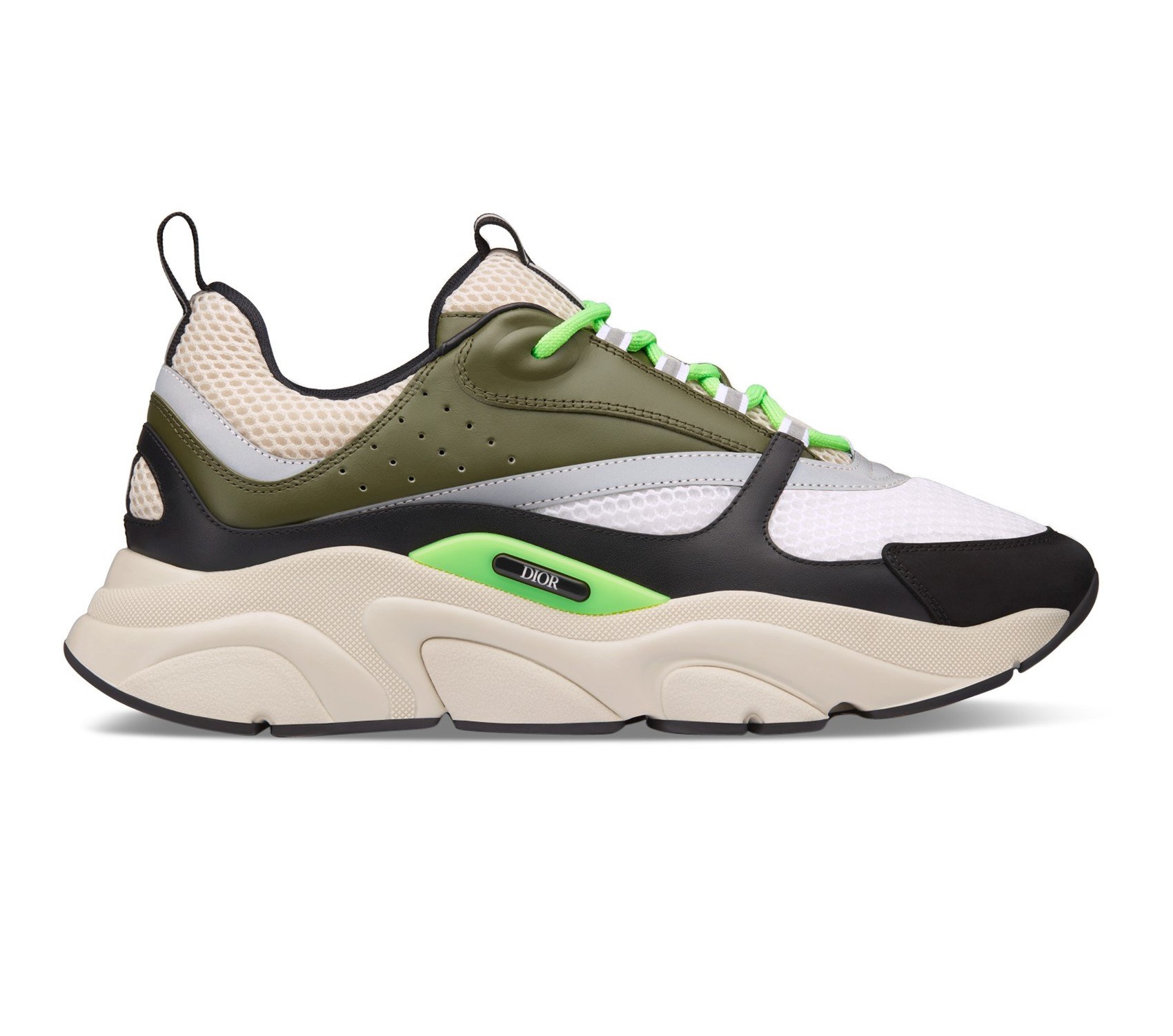 DIOR B22 Sneaker Green Beige Black