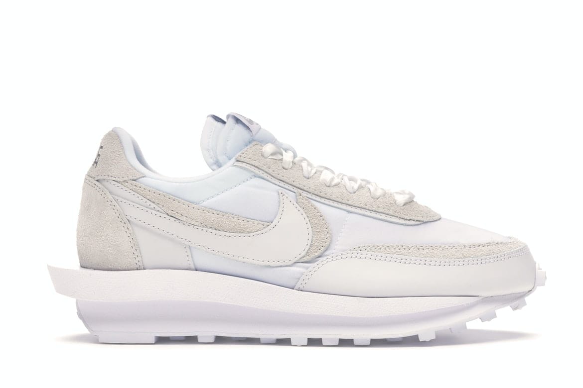 Sacai x Nk LVD Waffle Daybreak, White Nylon