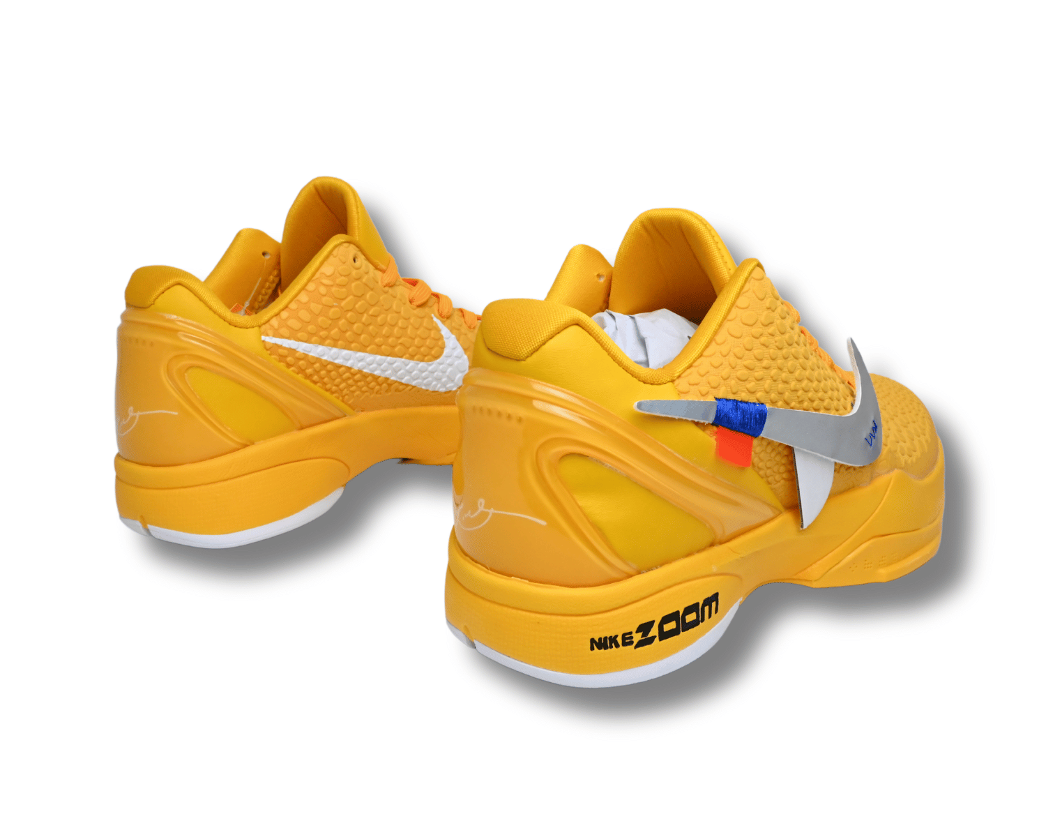 The OFF-WHITE x Kobe 6 University Gold