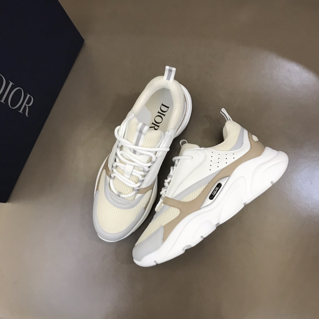 DIOR B22 Sneaker Cream Beige White